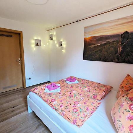S3 - Urlaubsmagie - Fuer 4P Mitten Im Elbsandsteingebirge Sebnitz Bagian luar foto